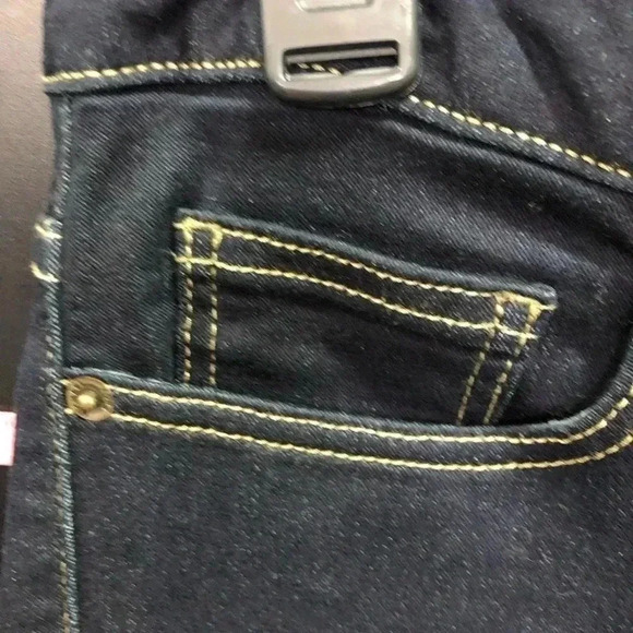 Michael Kors Selma High Waist skinny jeans, 5 pocket, belt loop, dark blue - Picture 4 of 8